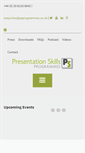 Mobile Screenshot of presentationskillsprogrammes.co.uk